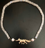 14kt Fox C-Clasp Necklace